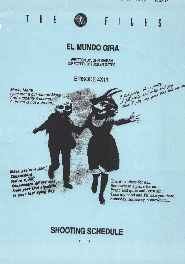 El Mundo Gira Shooting Schedule cover
