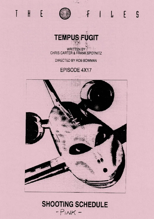 Tempus Fugit Shooting Schedule cover