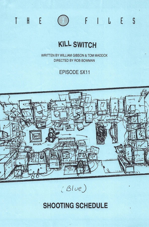 Kill Switch Shooting Schedule cover