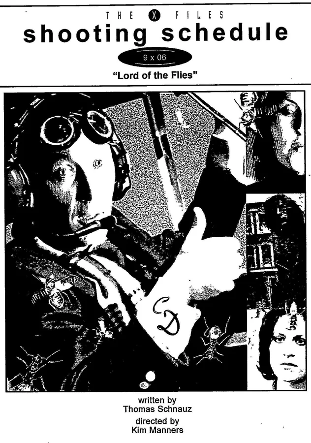 Lord of the Flies Shooting Schedule cover