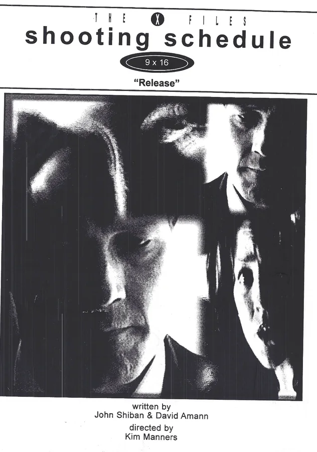 Release Shooting Schedule cover