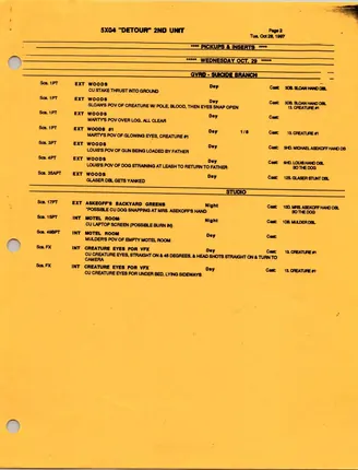 Detour pickups and inserts, page 3