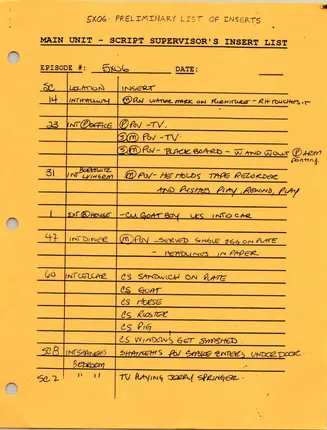 The Post-Modern Prometheus, preliminary inserts, page 1