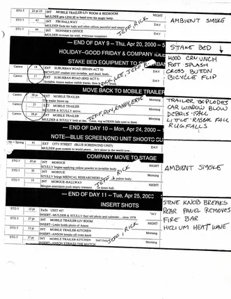Je Souhaite, effects crew working file, page 9