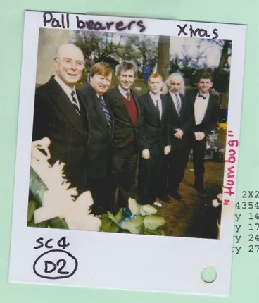 Wardrobe polaroids, background cast, page 2