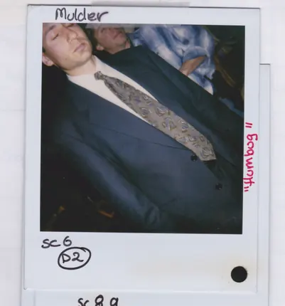Wardrobe polaroids, Mulder and Scully, page 1