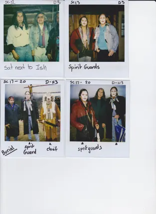 Wardrobe polaroids, background cast, page 2