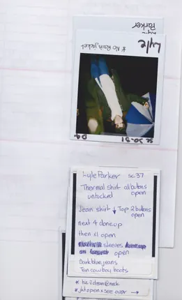 Wardrobe breakdown, page 30